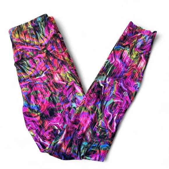 Lululemon Base Pace 25” Running Tights/ Leggings | Size 4 | Pink - Picture 4 of 10